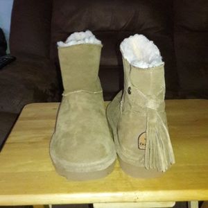 BearPaw "Natalia" Suede Boots size 11